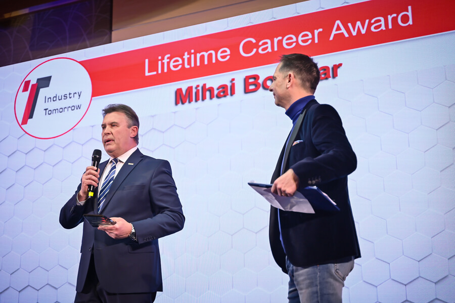 Mihai Boldijar, Bosch winner of Industry Tomorrow Leadership Award Lifetime Career