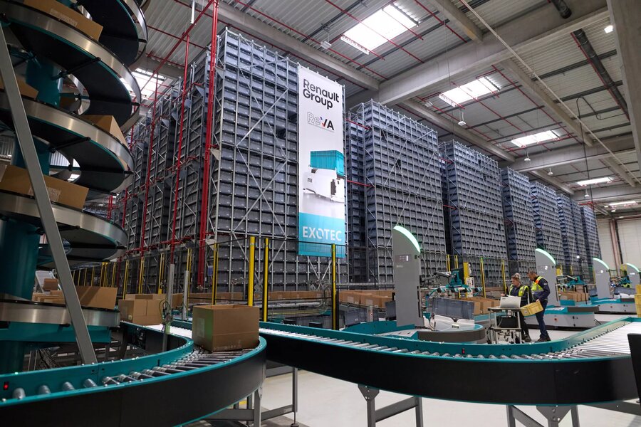 Renault partners with Exotec and brings innovation in automotive logistics