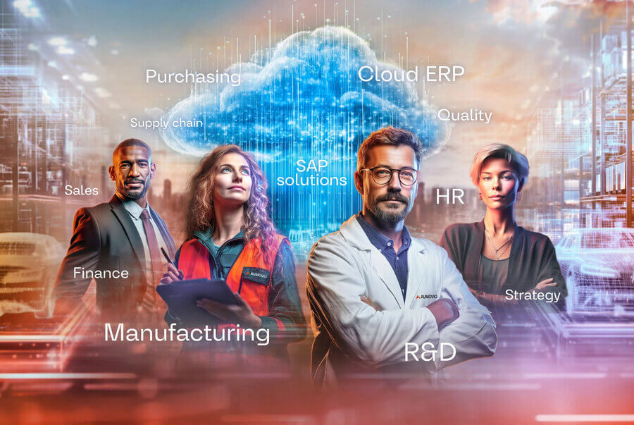 AUMOVIO and SAP form a strategic partnership